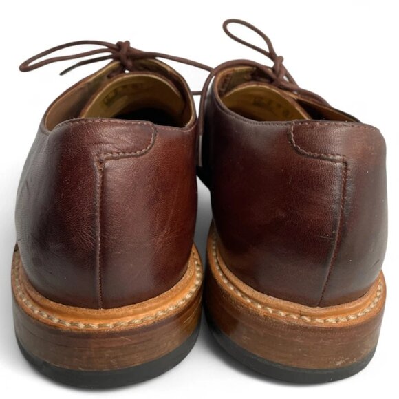 Bostonian Brown Leather Lace Up Oxford Dress Shoes 16501 Men's 12 M - Picture 5 of 9